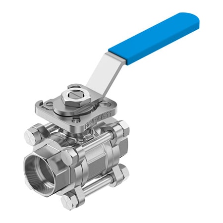 Festo Ball Valve VZBE-1-WA-63-T-2-F0405-M-V15V15 VZBE-1-WA-63-T-2-F0405-M-V15V15